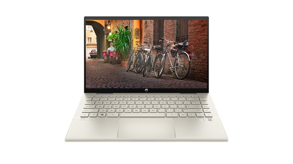 Laptop HP Pavilion x360 14-dy0168TU mặt chính diện