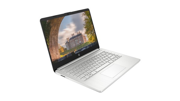 Laptop HP i5 14S-DQ2544TU-1135G7 (46M22PA) mặt nghiêng trái