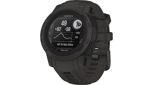 Đồng hồ Garmin Instinct 2S Solar 45mm Xám Graphite