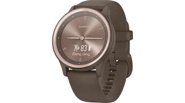 Đồng hồ Garmin Vívomove Sport Nâu Cocoa