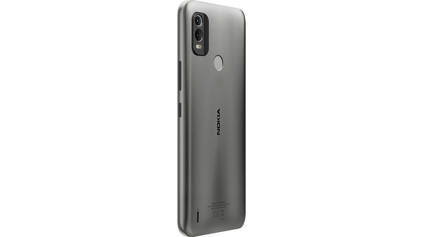 Điện thoại Nokia C21 Plus 2GB/64GB Xám Ánh Kim mặt lưng nghiêng