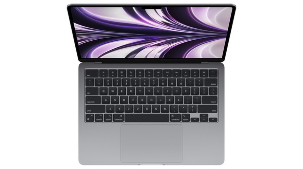 Laptop Macbook M2 2022 13.6 inch 8C MLXW3SA/A Xám bàn phím