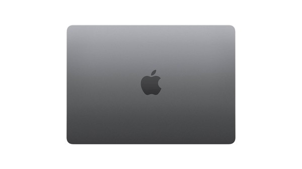 Laptop Macbook M2 2022 13.6 inch 8C MLXW3SA/A Xám mặt lưng