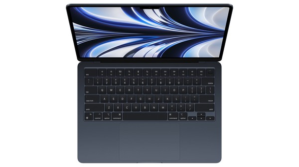 Laptop Macbook M2 2022 13,6 inch 8C MLY33SA/A Xanh Đen bàn phím