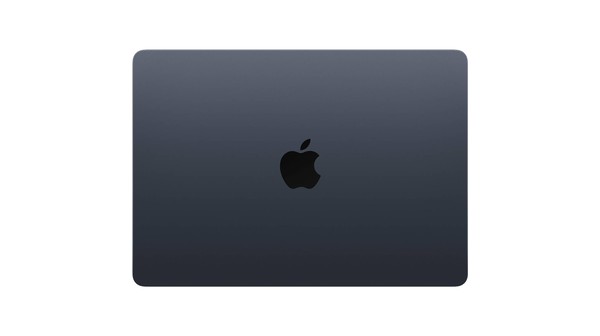 Laptop Macbook M2 2022 13,6 inch 8C MLY33SA/A Xanh Đen mặt lưng