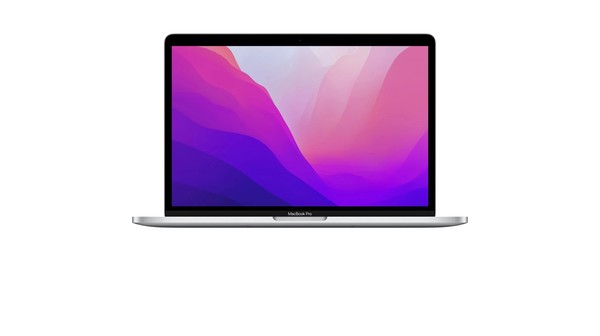 Laptop MacBook Pro M2 2022 13.3 inch 512GB MNEQ3SA/A Bạc mặt chính diện