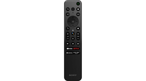 Google Tivi Sony 4K 55 inch KD-55X85K remote