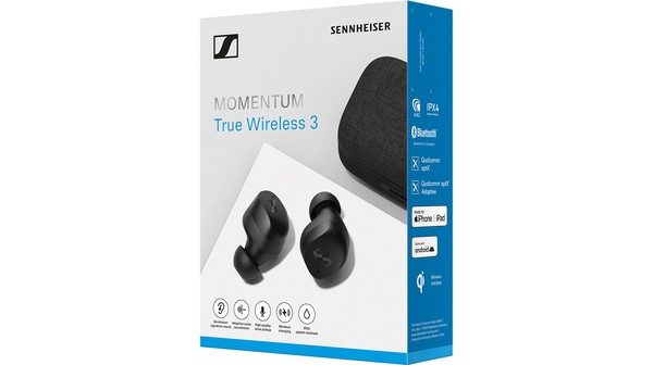 Tai nghe Bluetooth Sennheiser Momentum True Wireless 3 Đen