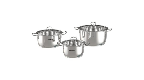 Bộ nồi inox 5 đáy Sunhouse SHG788