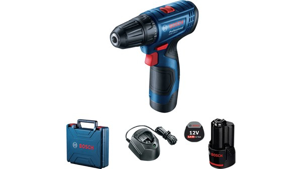 Bộ máy khoan vít pin Bosch GSR 120-LI (Gồm 2 pin sạc hộp nhựa)