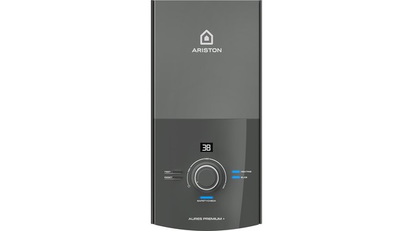 Máy nước nóng Ariston AURES Premium+ 4.5 mặt chính diện