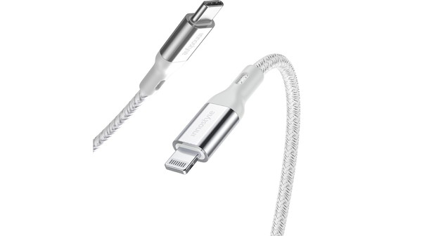 Cáp sạc Innostyle PowerFlex USB-C To Lightning 1.5m ICL150AL Bạc