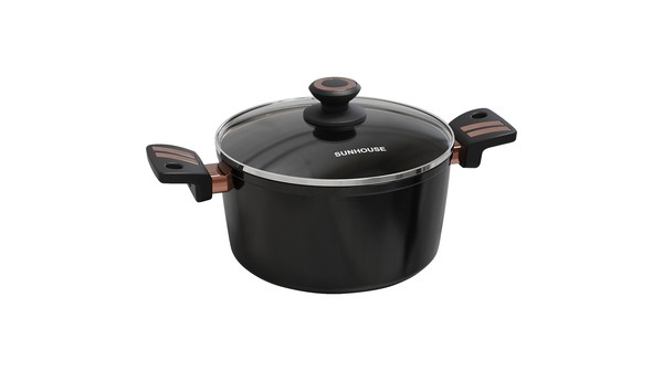 Bộ nồi chống dính Ultra Titanium Sunhouse ST2210B