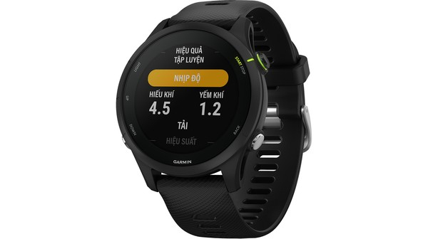 Đồng hồ thông minh Garmin Forerunner 255 Music, GPS, Đen