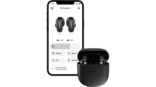 Tai nghe True Wireless Bose Quietcomfort Earbuds II Màu Đen (870730-0010)