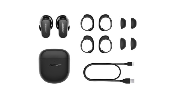 Tai nghe True Wireless Bose Quietcomfort Earbuds II Màu Đen (870730-0010)