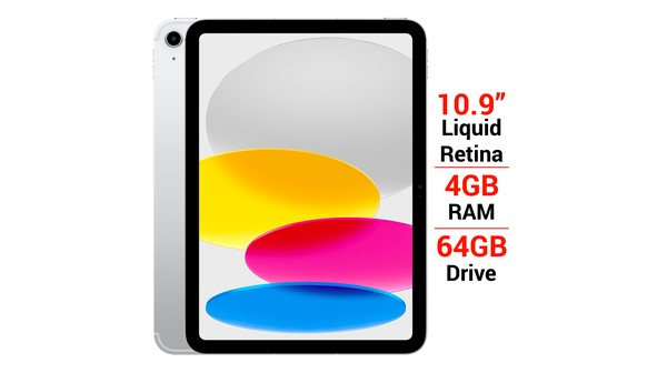 iPad Gen 10 Wifi Cellular 64GB 10.9 inch MQ6J3ZA/A Bạc (2022)
