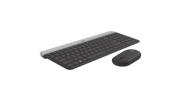 Bộ bàn phím chuột không dây Logitech MK470 Đen (920-009182)