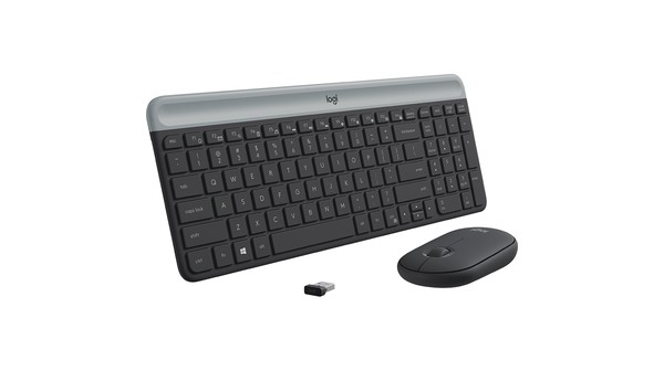 Bộ bàn phím chuột không dây Logitech MK470 Đen (920-009182)