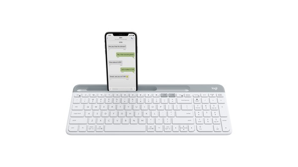 Bàn phím không dây Logitech K580 Trắng (920-009211)