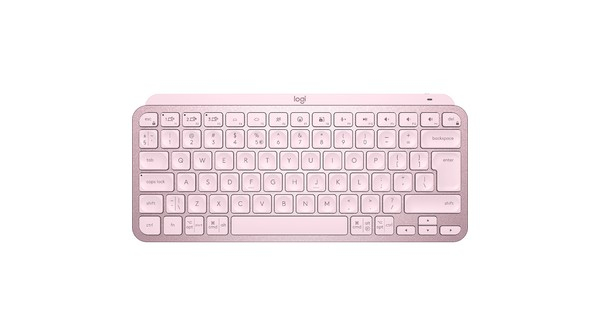 Bàn phím không dây Logitech MX Keys Mini Hồng (920-010507)