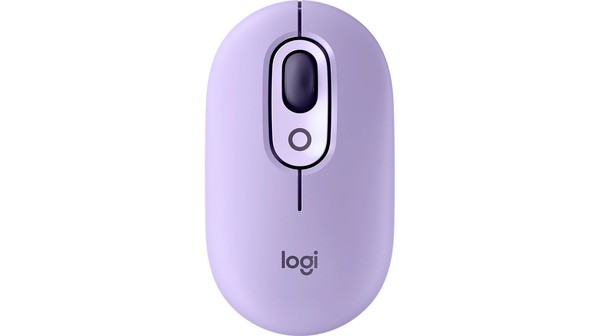 Chuột không dây Logitech POP Emoji Tím (910-006621)