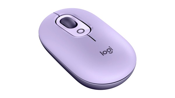 Chuột không dây Logitech POP Emoji Tím (910-006621)