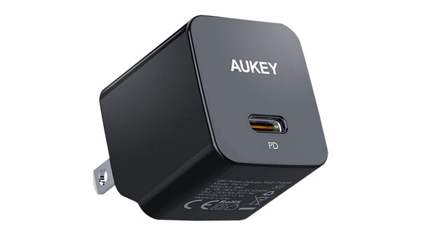 Củ sạc nhanh Aukey PD 30W PA-Y30s 1 cổng Đen