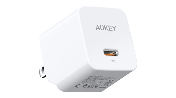 Củ sạc nhanh Aukey PD 30W PA-Y30s 1 cổng Trắng