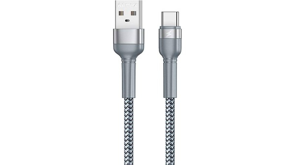 Cáp sạc Type C Remax RC124A Xám