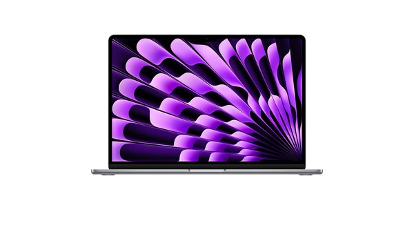 Laptop Macbook Air M2 2023 8GB/256GB/10 Core GPU MQKP3SA/A Xám