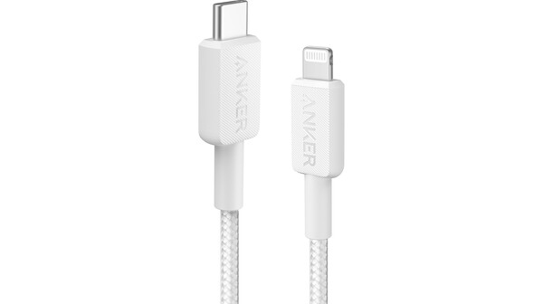 Cáp sạc Type-C to Lightning Anker 322 A81B5 Trắng