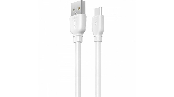 Cáp sạc nhanh Remax USB to Type C RC-138A Trắng