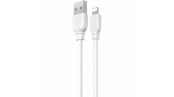 Cáp sạc nhanh Remax USB to Lightning RC-138i Trắng