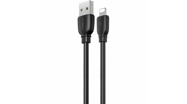 Cáp sạc nhanh Remax USB to Lightning RC-138i Đen