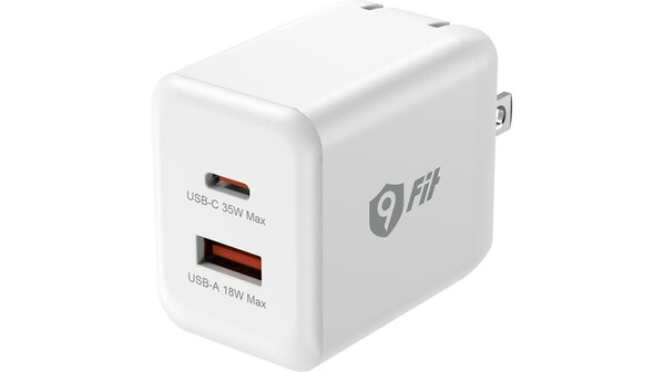 Củ sạc 9Fit PD 35W 1A1C GaN 9FAC001W Trắng