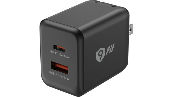 Củ sạc 9Fit PD 35W 1A1C GaN 9FAC001B Đen