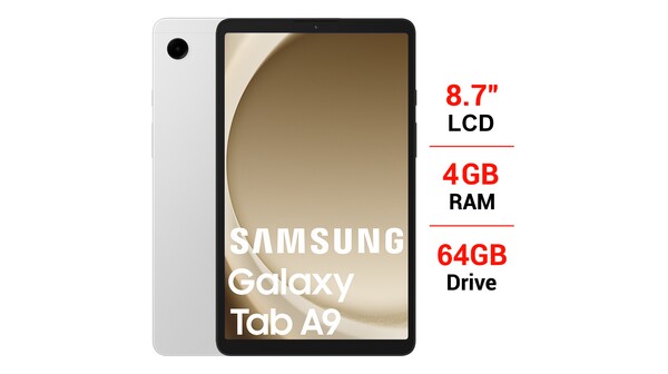 Máy tính bảng Samsung Galaxy Tab A9 Wifi 64GB Bạc