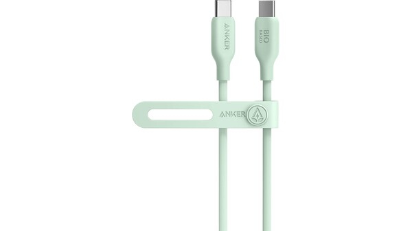 Cáp sạc Anker 544 type C to type C 0.9M 140W A80F1 Xanh lá