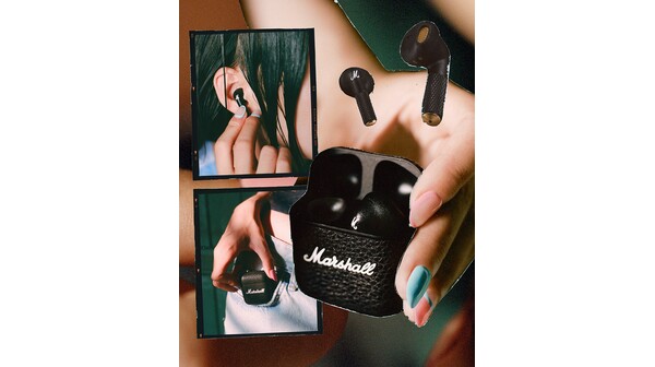 Tai nghe bluetooth Marshall Minor IV Black