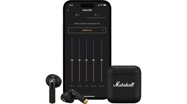 Tai nghe bluetooth Marshall Minor IV Black