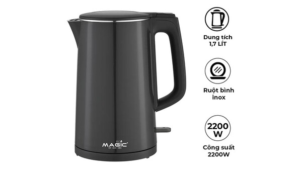 Bình đun siêu tốc Magic Eco 1.7 lít AC-40