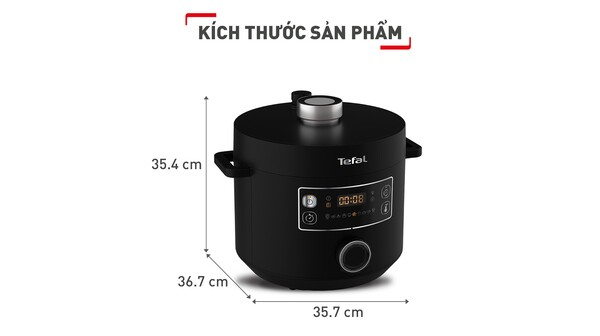 Nồi áp suất điện Tefal 5 lít CY754830