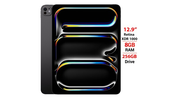 Máy tính bảng iPad Pro M4 12.9 inch Wifi Cellular 256GB MVXR3ZA/A Đen