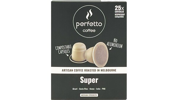 Cà phê viên nén Super Capsules (25 viên/hộp)