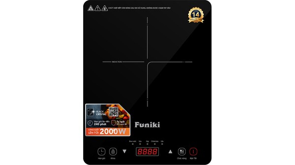 Bếp từ đơn Funiki HSD8138 (tặng kèm nồi)