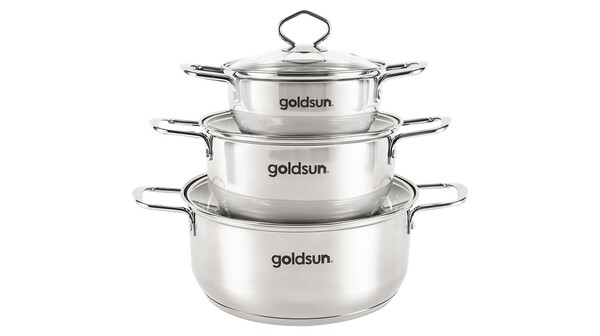 Bộ nồi inox 3 đáy Goldsun GPS1700