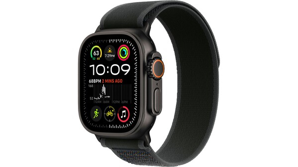 Apple Watch Ultra 2 GPS Cellular 49mm Black Titanium Black Trail Loop M/L