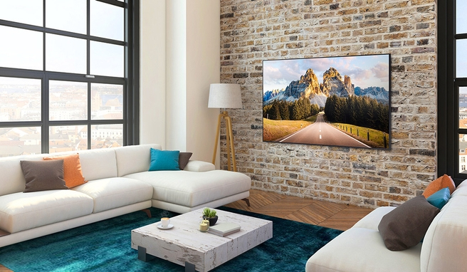 Smart Tivi Samsung Crystal UHD 4K 65 inch UA65AU7000KXXV tổng quan