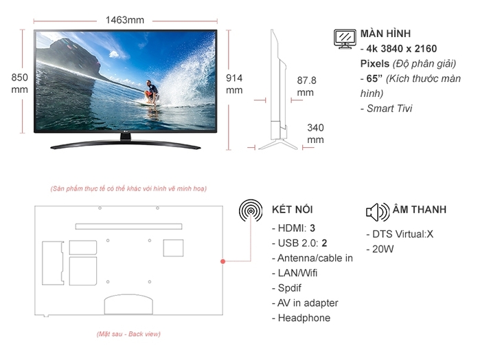 4. Công Nghệ Tiên Tiến Trên Tivi LG 65 Inch